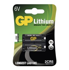 Battery 2CR5 GP lithium (photo)