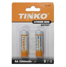 Lithium battery AA R6 1,5V/2900mAh TINKO  2pcs