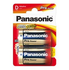 Battery D (R20) alkaline PANASONIC Pro Power 2pcs / blister