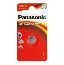 Batéria CR1220 PANASONIC lítiová 1ks / blister