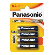 Battery AA (R6) alkaline PANASONIC Alkaline Power 4pcs / blister