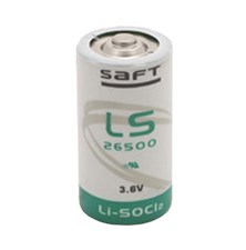 Lithium battery LS 26500 3,6V/ 7700mAh STD SAFT