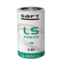 Lithium battery LS 33600 3,6V/17000mAh SAFT