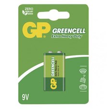 Battery 6F22 (9V) Zn-Cl GP Greencell
