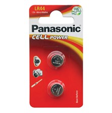 Batérie LR44 (A76) PANASONIC Cell Power alkalická 2ks / blister