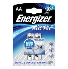 Lithium battery AA R6 1.5V ENERGIZER Ultimate 2pcs / blister