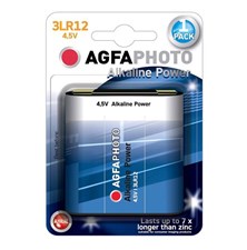 Batéria 3R12 (4.5V-plochá) alkalická AGFAPHOTO Power 1ks / blister