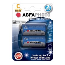 Battery C (LR14) alkaline AGFAPHOTO Power 2pcs / blister