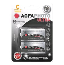 Battery C (LR14) alkaline AGFAPHOTO Power Ultra 2pcs / blister