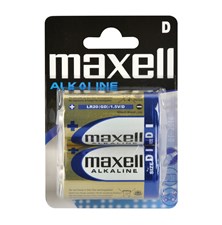 Batéria D (LR20) alkalická MAXELL 2ks / blister