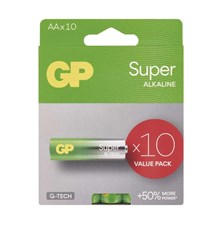 Battery AA (R6) alkaline GP Super 10pcs