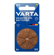 Battery VARTA PR41 / 312 6 pcs / blister