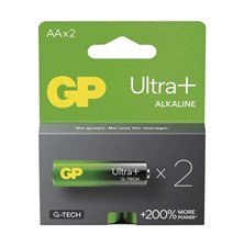 Battery AA (R6) alkaline GP Ultra Plus 2pcs