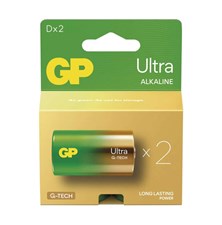 Battery D (LR20) alkaline GP Ultra 2pcs