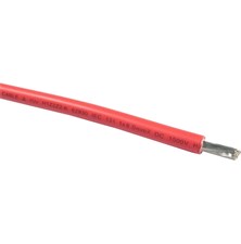 Solární kabel 6mm2, 1500V, červený