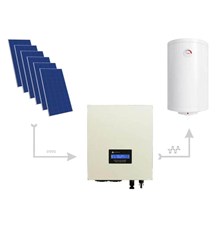 Solárny invertor ECO Solar Boost MPPT-3000 3,5 kW PRO, Ohrev vody