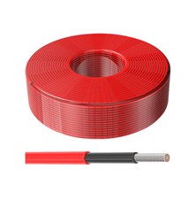 Solární kabel 4mm2, 1500V, červený, 100m GETI GF-C02