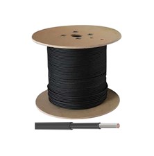 Solární kabel 4mm2, 1500V, černý, 500m GETI GF-C03