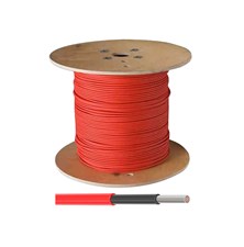 Solární kabel 4mm2, 1500V, červený, 500m GETI GF-C04