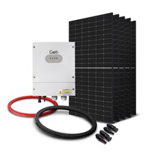 GETI GWH01 2500W 5x PV Ja Solar Water Heater Kit