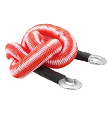 Tow rope elastic 3000kg with carabiners COMPASS 01235