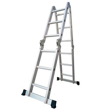 Aluminum ladder FIELDMANN FZZ 4107 multifunction