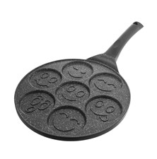 Frying pan for 7 oxeyes with smiley faces ORION Grande 27cm