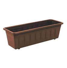 Self watering box GARDEN FLOR brown 60cm