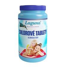 Tablety pre chlórovú dezinfekciu bazénovej vody LAGUNA 1kg