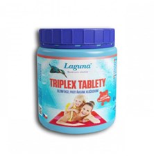 Multifunctional tablets for chlorine disinfection of pool water LAGUNA 3in1 Triplex Mini 0,5kg