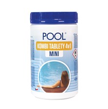 Multifunkčné tablety pre chlórovú dezinfekciu bazénovej vody LAGUNA 4v1 Pool Kombi Mini 1kg