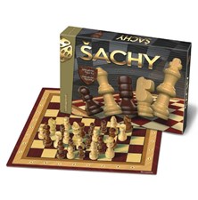 Game table BONAPARTE Chess wooden