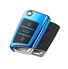 Obal na klíče Škoda Karoq od roku 2017 Blue Premium