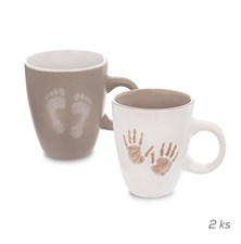 Set of mugs ORION Hands & Feet 0,14l