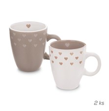 Set of mugs ORION Love Me Heart 0,14l