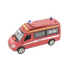 Detské hasičské auto TEDDIES so svetlom a zvukom 15cm