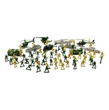 Set of soldiers Teddies Army II CZ design with accessories 24x30cm