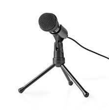Mikrofón so stojanom NEDIS MICTJ100BK