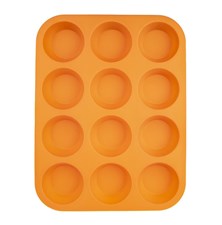 Mold for baking muffins ORION 32,5x25x3cm Orange