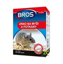 Bait for mice and rats BROS 6x20g