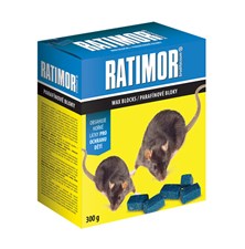 Nástraha proti myším, krysám a potkanům AGROBIO Ratimor 300g