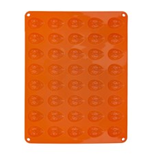 Mold for baking nuts ORION 33,5x26x1,2cm Orange