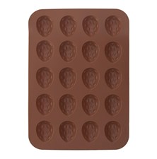 Mold for baking nuts ORION 27,5x18,5x1,3cm Brown