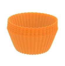 Forma na pečenie muffinov ORION 2,5x5,5cm Orange