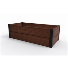 Raised flower bed KETER Maple Trough Brown