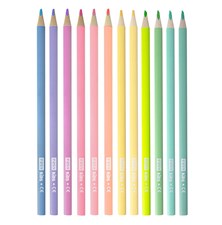 Crayons EASY Pastel triangular 12pcs