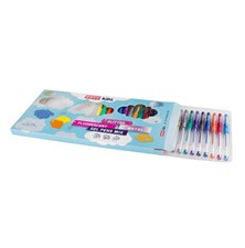 Pen EASY Glitter gel set of 24pcs
