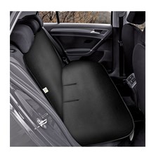 Protective pad under the car seat JUNIOR DUO Artificial Leather SIXTOL black