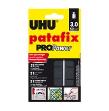 Adhesive rubber UHU PATAFIX PROPower black