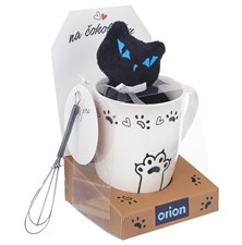 Mug with whisk ORION Pets 0,33l